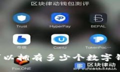 一个人可以拥有多少个数字钱包账号？