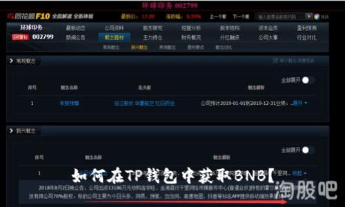如何在TP钱包中获取BNB？
